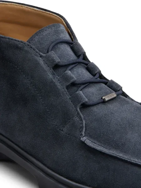 Ghete desert Tod's din piele de căprioară albastru