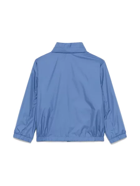 Kurtka dziecięca Moncler Enfant niebieska