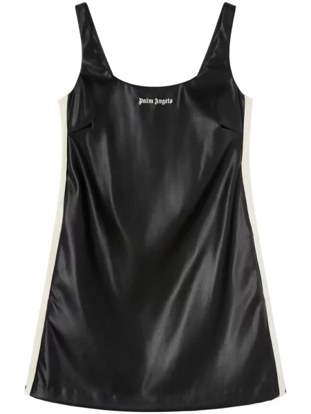 Rochie Palm Angels cu broderie negru
