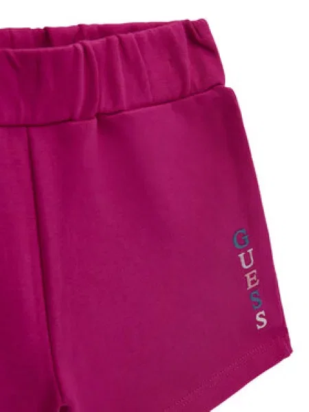 Sportovní kraťasy Guess růžové