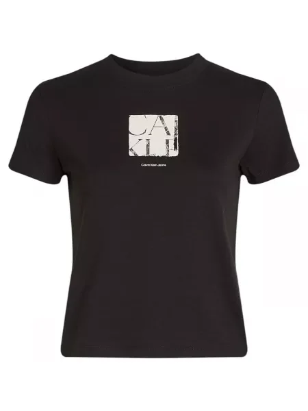 Tričko Calvin Klein Jeans čierna