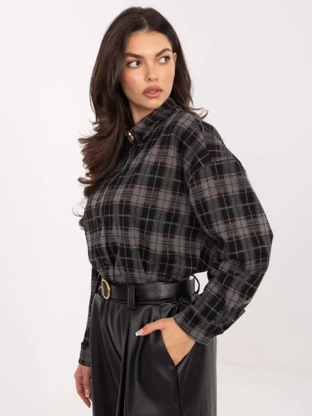 Cămașă Italy Moda negru