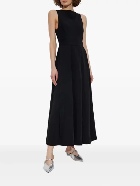 Rochie fără mâneci Emporio Armani fără mâneci de costum negru