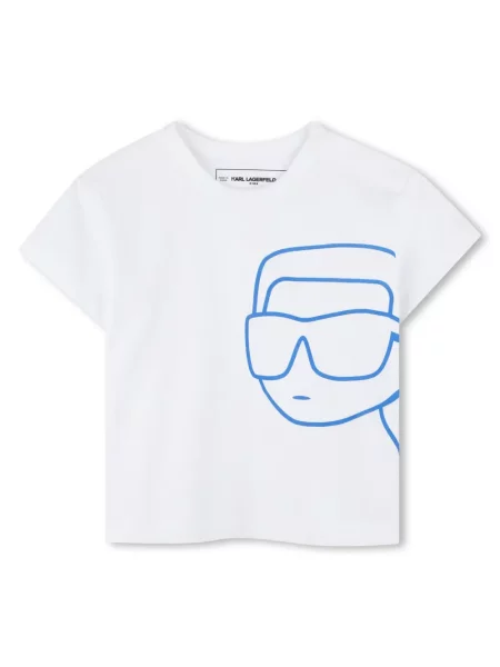 Szorty dziecięce Karl Lagerfeld białe