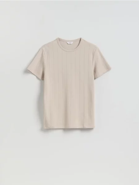 Футболка Reserved бежевая