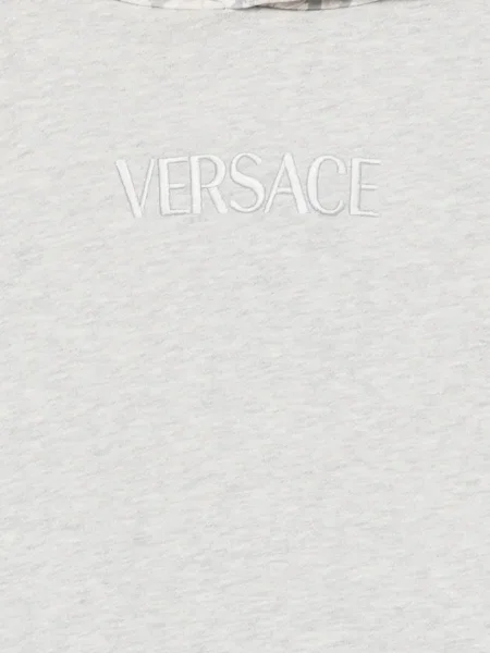 Bluza z kapturem dziecięca Versace szara