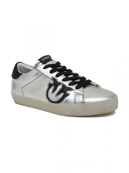 Pinko Bőr tornacipő SEATTLE SNEAKER PELLE LAMINATA