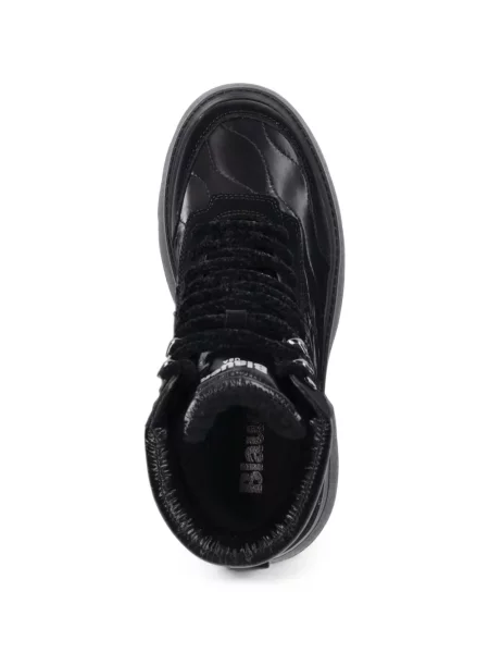 Matlasat botine Blauer negru