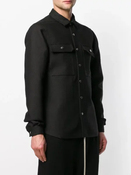 S límcem košile Rick Owens černá