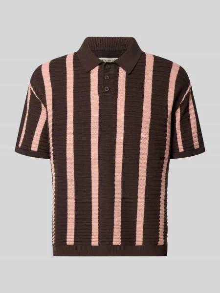 Krój regular fit dzianinowe polo model POUL' Redefined Rebel