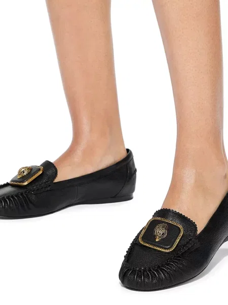Кожаные мокасины Kurt Geiger London черные