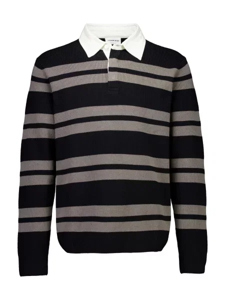 Lindbergh Pulover gri taupe negru