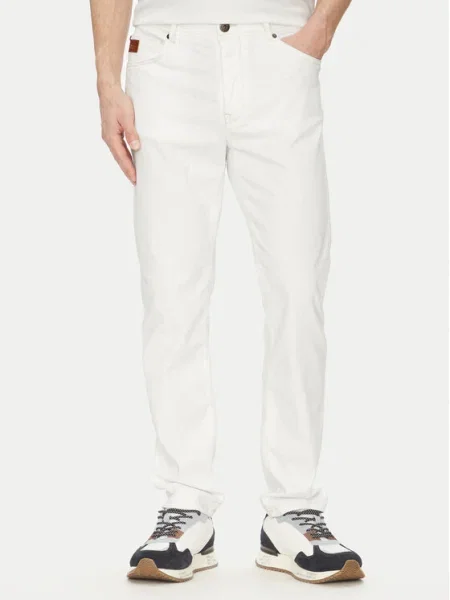 Aeronautica Militare Pantaloni din alb