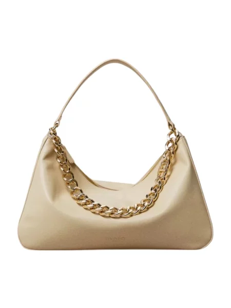 Torebka hobo Twinset beżowa