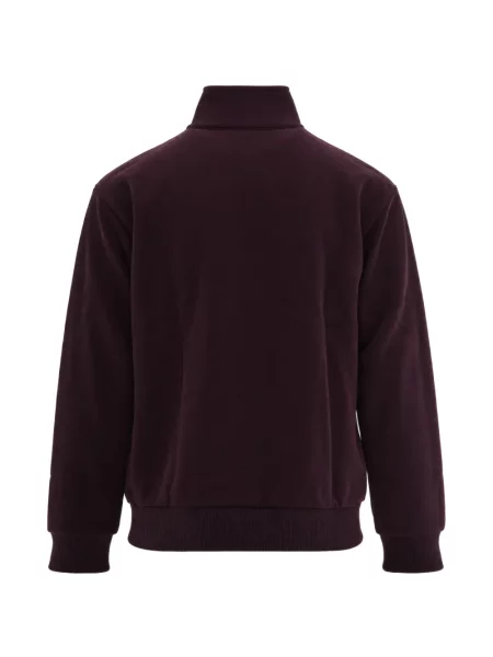 Hanorac din fleece Lacoste din fleece violet
