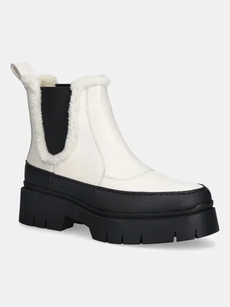 HUGO botine Kris cu platformă izolat bej