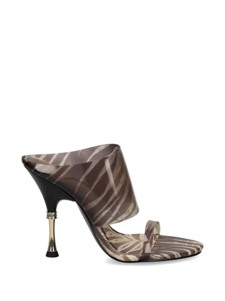 Sandale Just Cavalli cu imagine cu model zebră maro