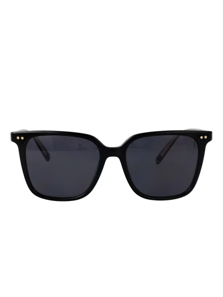 Okulary kwadratowe Tommy Hilfiger czarne