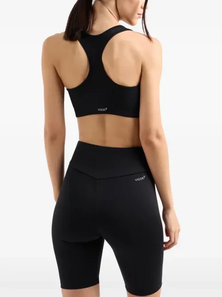 Top Ea7 Emporio Armani cu imagine negru
