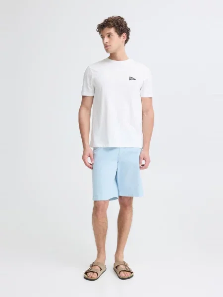 Casual Friday Chino nohavice CFBennet svetlomodrá