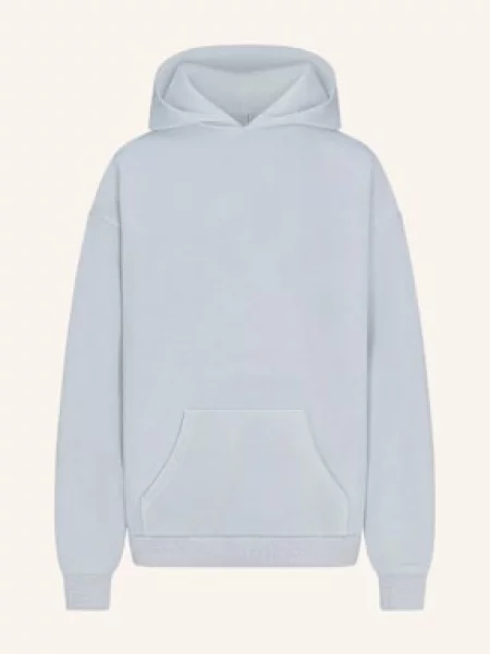 Skims Bluza Z Kapturem Rekreacyjna Boyfriend Fleece blau niebieska