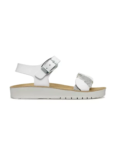Geox sandale za djecu SANDAL COSTAREI bijela