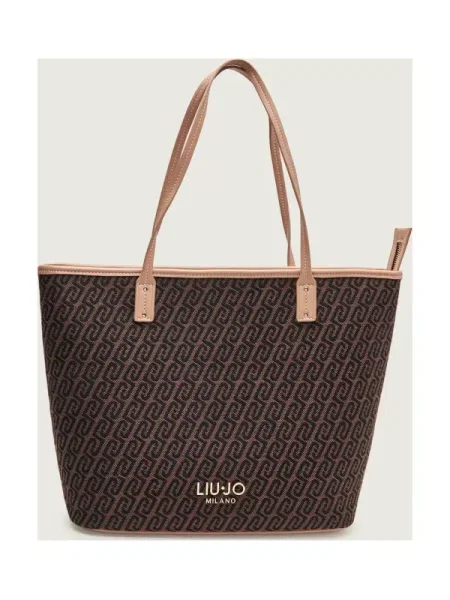 Liu Jo Geantă de umăr Evrim maro închis negru