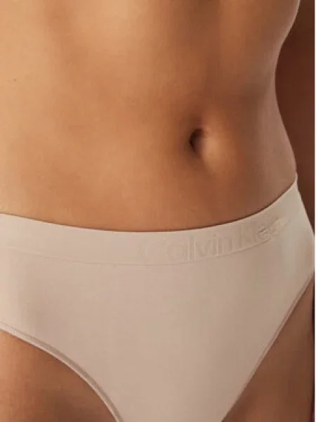 Kalhotky string Calvin Klein Underwear béžové