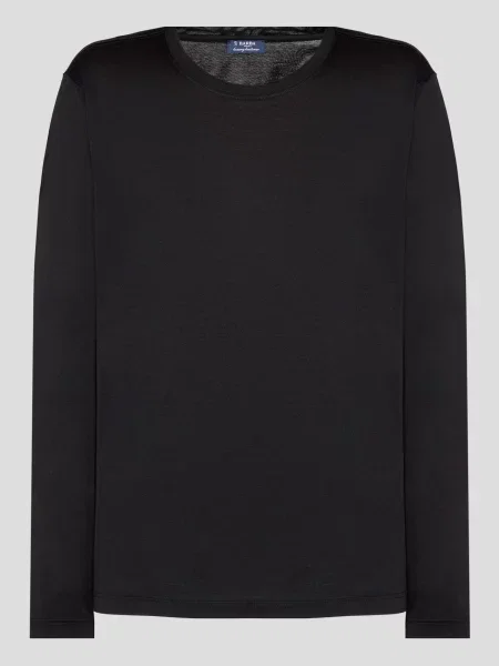 Лонгслів Barba Napoli чорний