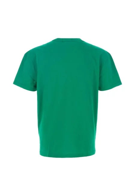 Поло тениска Polo Ralph Lauren с принт зелено