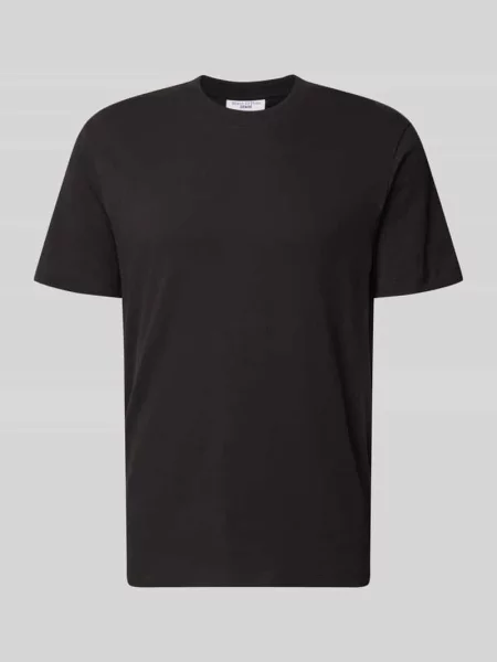 T-shirt o kroju oversized z czystej Bawełny Marc O'polo Denim czarna