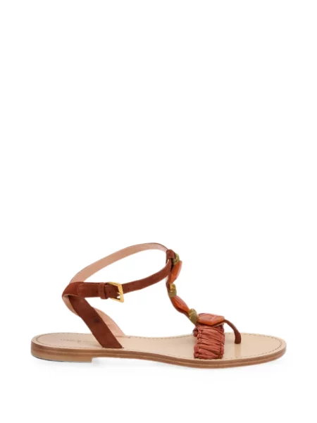 Sandale Alberta Ferretti maro