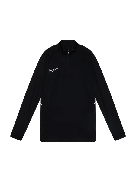 NIKE Tricou funcțional negru alb