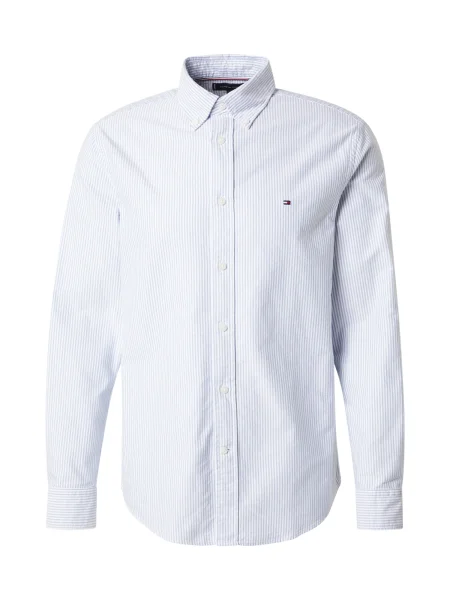 TOMMY HILFIGER Cămașă HERITAGE deschis / alb albastru