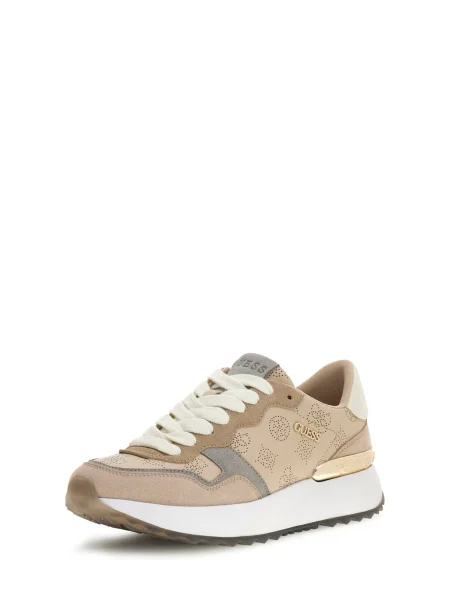 Sneakerși Guess bej