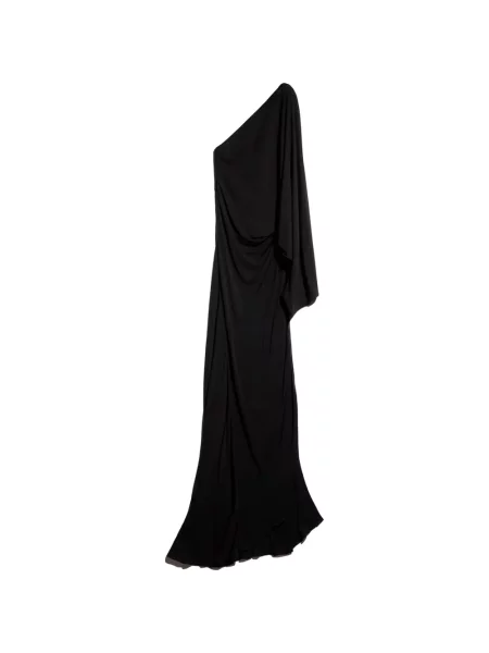 Rochie maxi Gucci cu un umăr gol negru