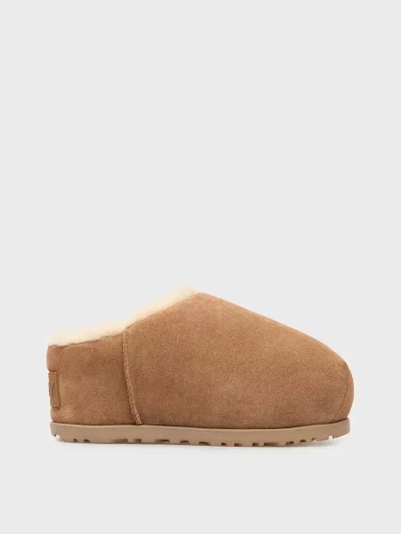 Кожаные сабо Prpy коричневые