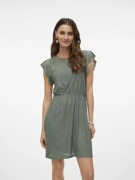 VERO MODA Haljina VMTASSA' zelena