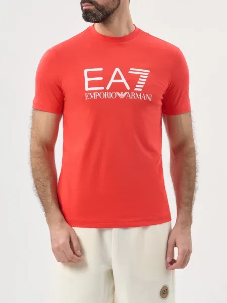 Футболка Ea7 Emporio Armani красная
