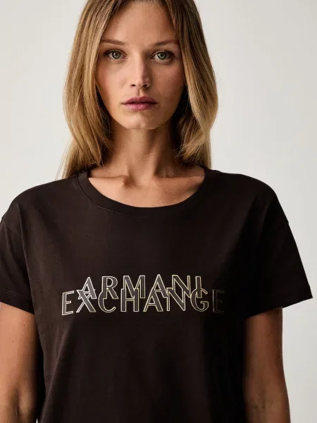 Armani Exchange női póló barna