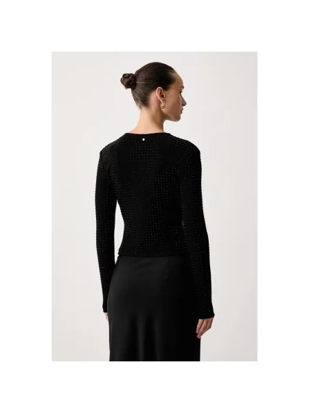 Top Armani Exchange czarny