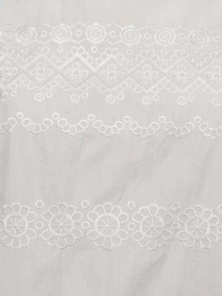 Top Weekend Max Mara cu broderie alb