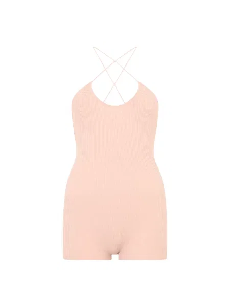 Krótki kombinezon krótki Red Valentino czerwony