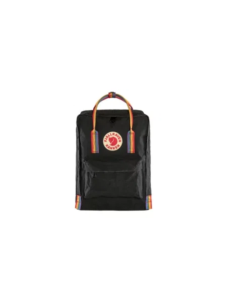 Ruksak Fjallraven Kanken Rainbow čierna