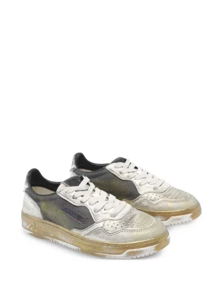 Sneakerși Autry din piele gri