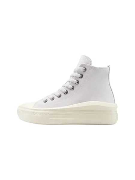Členkové topánky Converse biela