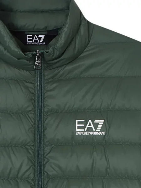 Ватиран яке Ea7 Emporio Armani с принт зелено
