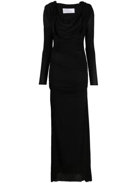 Rochie maxi Giuseppe Di Morabito drapată de costum negru