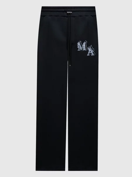 Спортивні штани ANGEL з вишивкою логотипа Amiri чорні