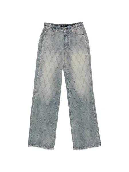 Blugi drepți Balmain albastru